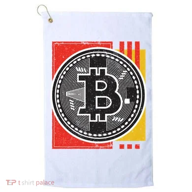 Bitcoin Abstract Golf Towel