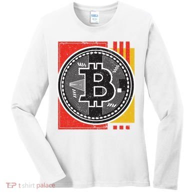 Bitcoin Abstract Women's Long Sleeve Shirt