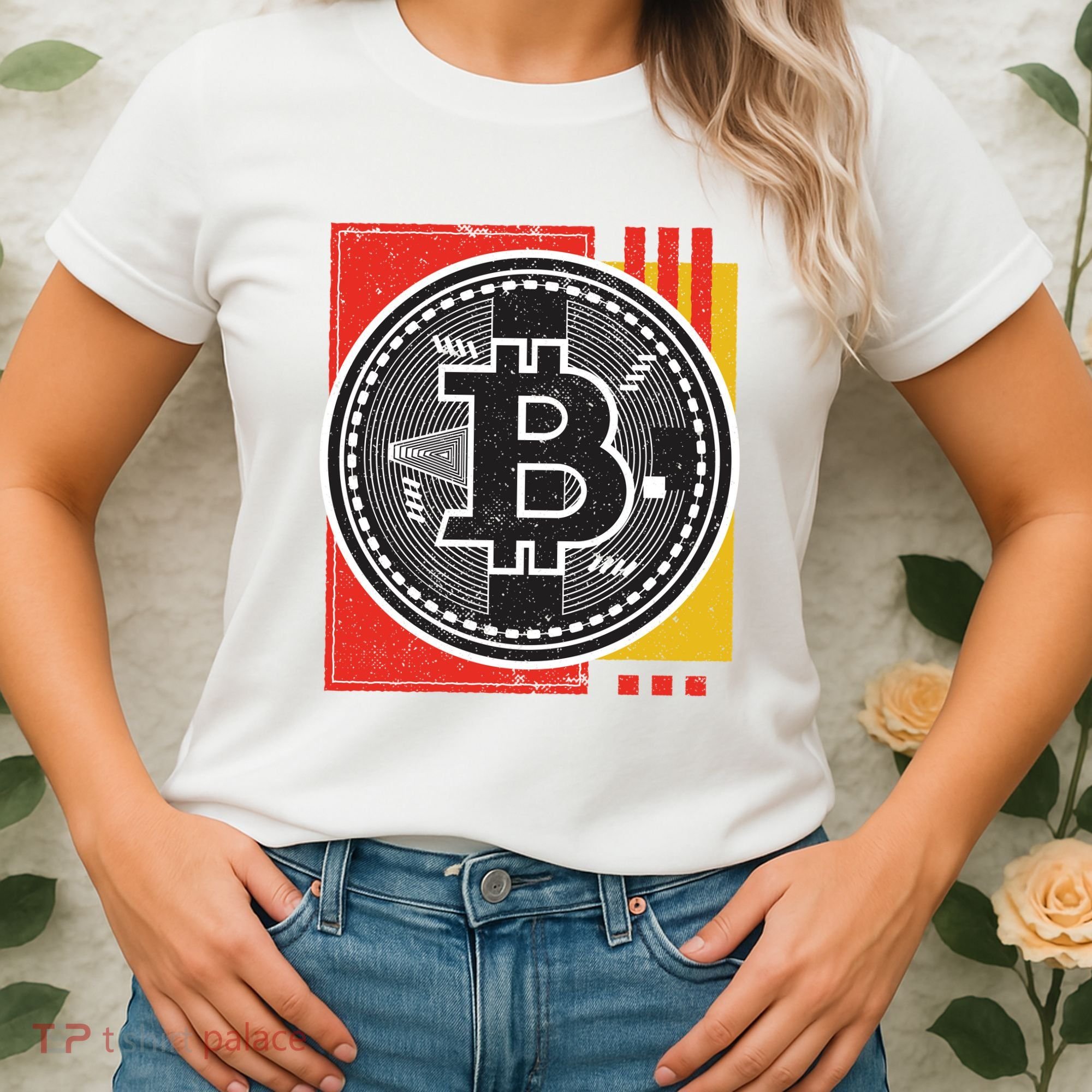 Bitcoin Abstract Women's T-Shirt