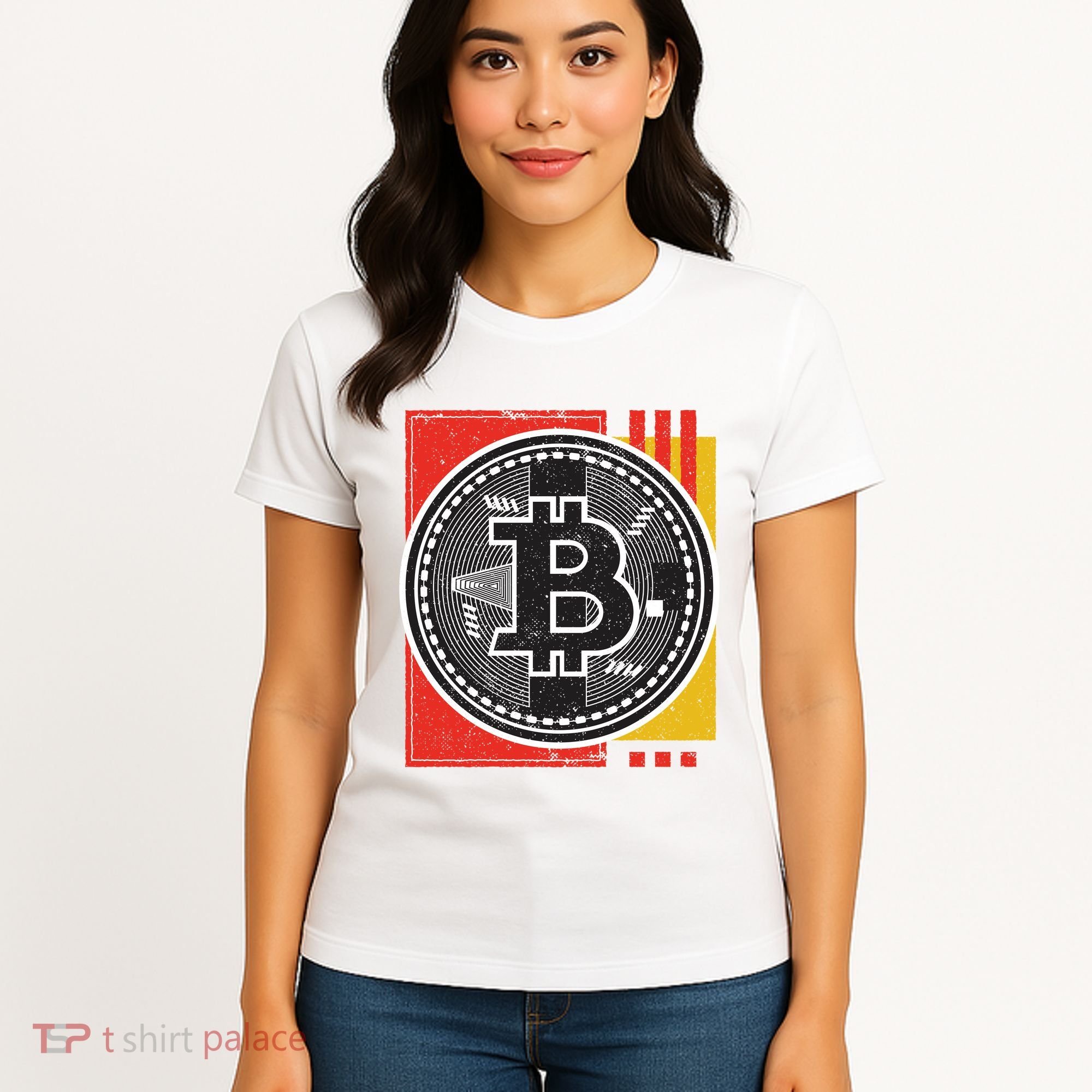Bitcoin Abstract Women's T-Shirt