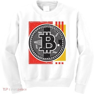 Bitcoin Abstract Kids Sweatshirt