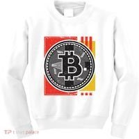 Bitcoin Abstract Kids Sweatshirt thumb 0