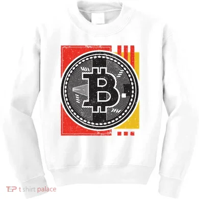 Bitcoin Abstract Kids Sweatshirt