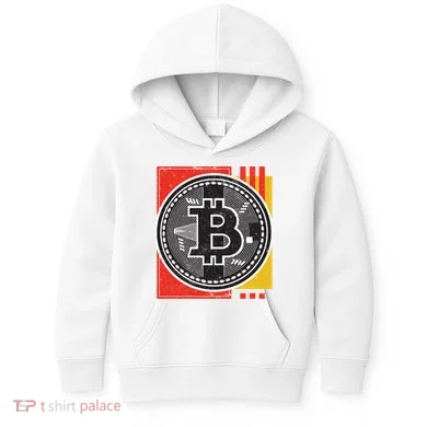 Bitcoin Abstract Kids Hoodie