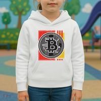 Bitcoin Abstract Kids Hoodie thumb 3