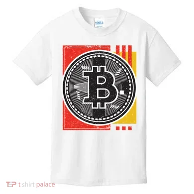 Bitcoin Abstract Kids T-Shirt