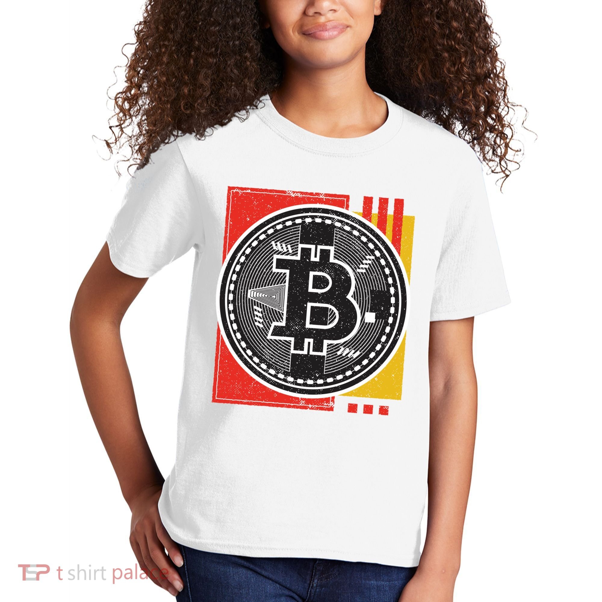 Bitcoin Abstract Kids T-Shirt