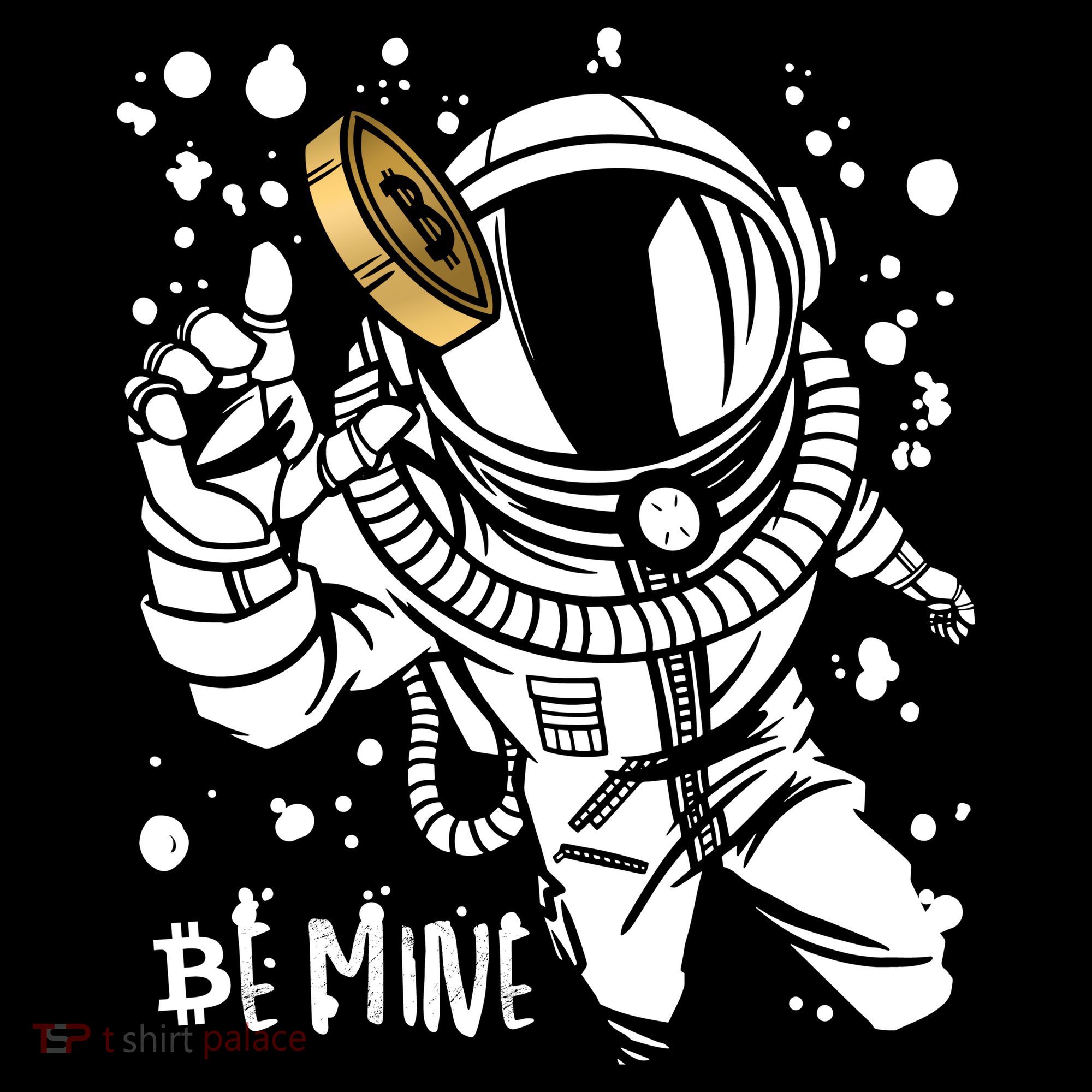 Bitcoin Astronaut Be Mine Backpack