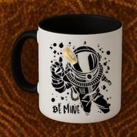 Bitcoin Astronaut Be Mine Coffee Mug thumb 2