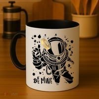 Bitcoin Astronaut Be Mine Coffee Mug thumb 4