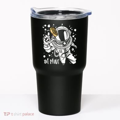 Bitcoin Astronaut Be Mine Tumbler