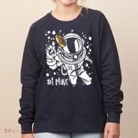 Bitcoin Astronaut Be Mine Women's Sweatshirt thumb 0
