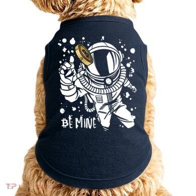Bitcoin Astronaut Be Mine Doggie Tank