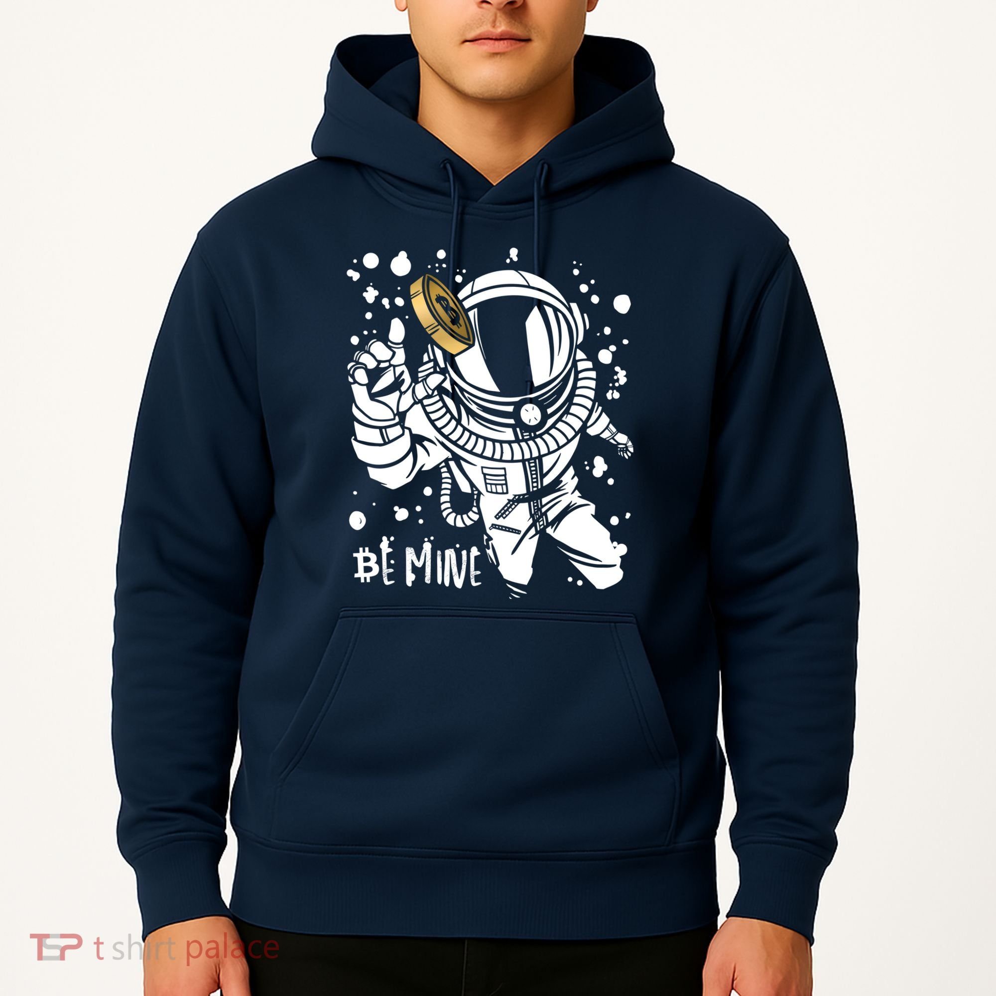 Bitcoin Astronaut Be Mine Hoodie