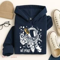 Bitcoin Astronaut Be Mine Hoodie thumb 4