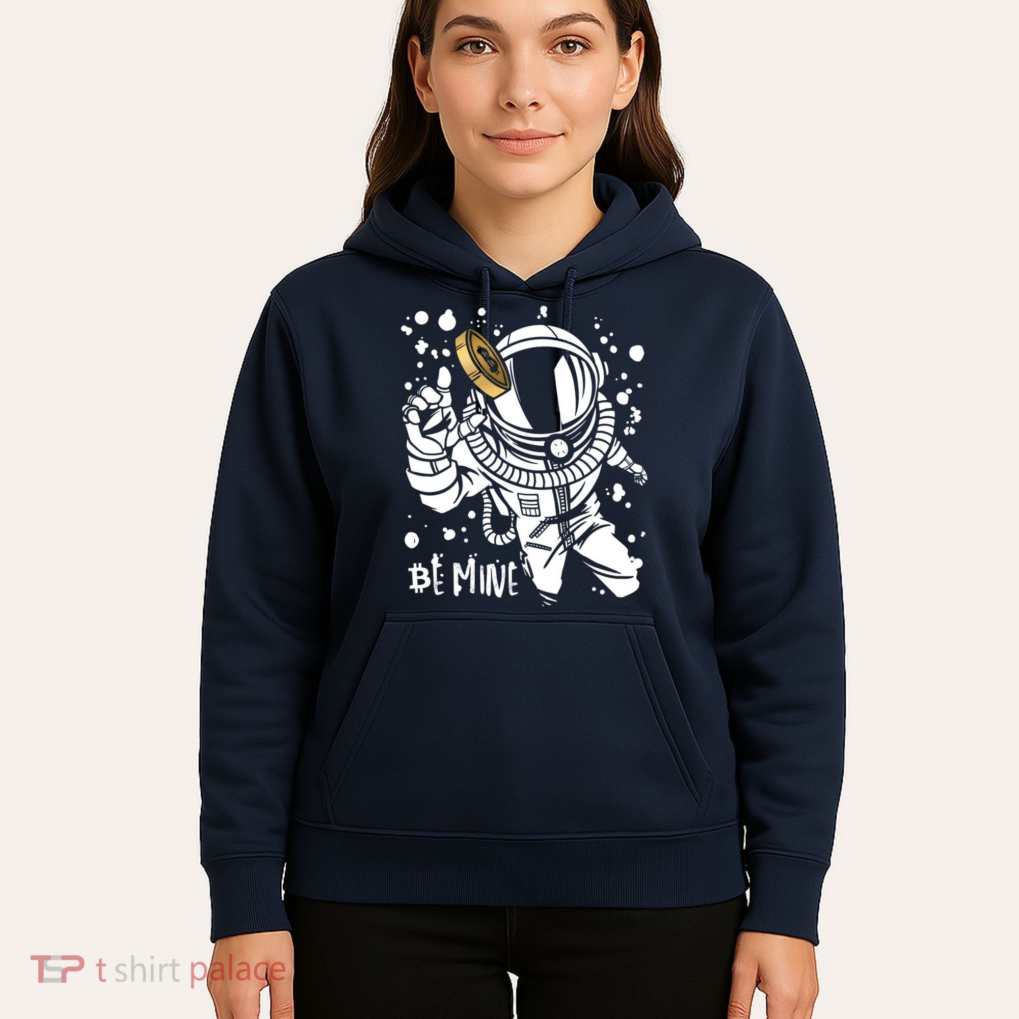 Bitcoin Astronaut Be Mine Hoodie