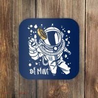 Bitcoin Astronaut Be Mine Coaster thumb 0