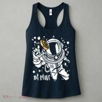 Bitcoin Astronaut Be Mine Women's Tank Top thumb 3