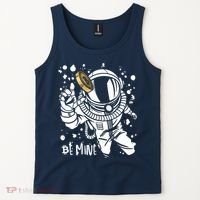 Bitcoin Astronaut Be Mine Tank Top thumb 2