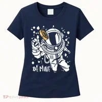 Bitcoin Astronaut Be Mine Women's T-Shirt thumb 0