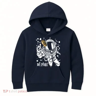 Bitcoin Astronaut Be Mine Kids Hoodie