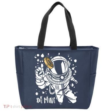 Bitcoin Astronaut Be Mine Tote Bag
