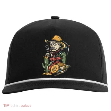 Bitcoin Bob Comfort Colors Rope Cap Hat