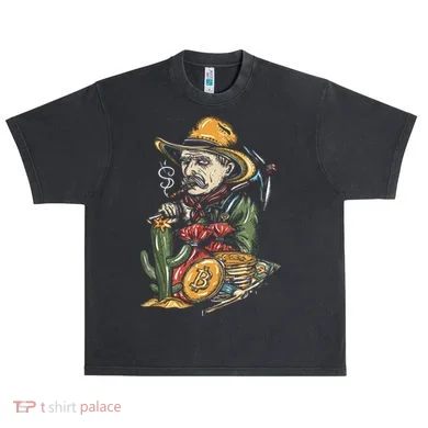 Bitcoin Bob Urban Oversized Heavyweight T-Shirt