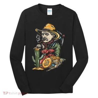 Bitcoin Bob Tall Long Sleeve Shirt