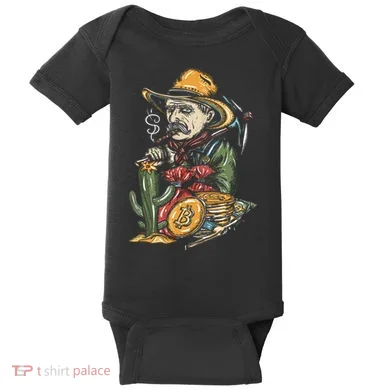 Bitcoin Bob Baby Bodysuit