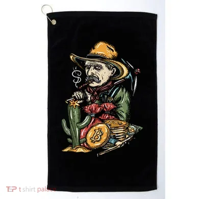 Bitcoin Bob Golf Towel