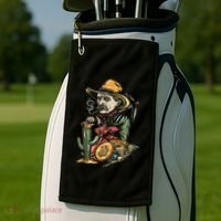 Bitcoin Bob Golf Towel thumb 2