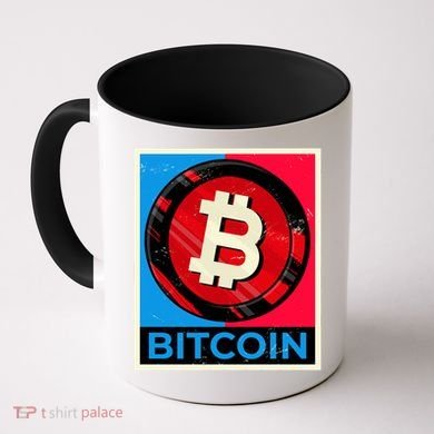 Bitcoin BTC Logo Crypto Currency Moon Hodl Coffee Mug