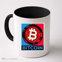 Bitcoin BTC Logo Crypto Currency Moon Hodl Coffee Mug thumb 0