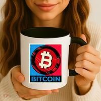 Bitcoin BTC Logo Crypto Currency Moon Hodl Coffee Mug thumb 3