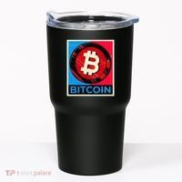 Bitcoin BTC Logo Crypto Currency Moon Hodl Tumbler thumb 0
