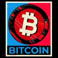 Bitcoin BTC Logo Crypto Currency Moon Hodl Ornament thumb 1