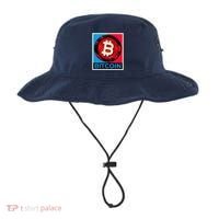 Bitcoin BTC Logo Crypto Currency Moon Hodl Bucket Hat thumb 0