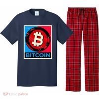 Bitcoin BTC Logo Crypto Currency Moon Hodl Pajama Set thumb 0
