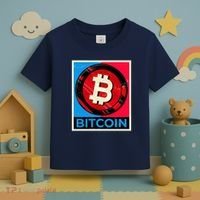 Bitcoin BTC Logo Crypto Currency Moon Hodl Toddler T-Shirt thumb 3