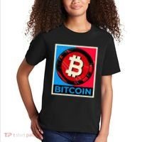 Bitcoin BTC Logo Crypto Currency Moon Hodl Kids T-Shirt thumb 2