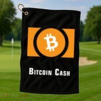 Bitcoin Cash Classic Golf Towel thumb 1