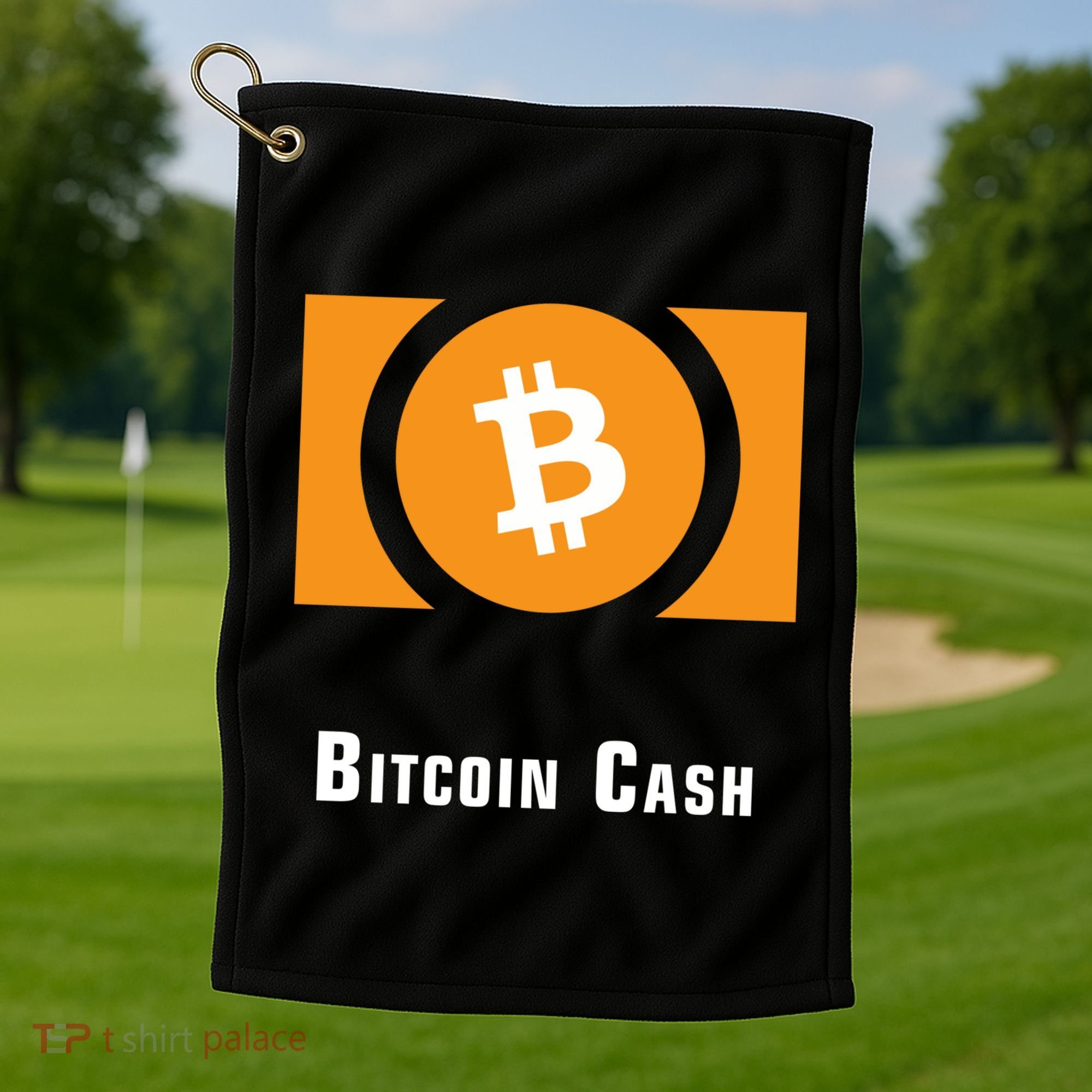 Bitcoin Cash Classic Golf Towel