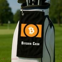 Bitcoin Cash Classic Golf Towel thumb 2