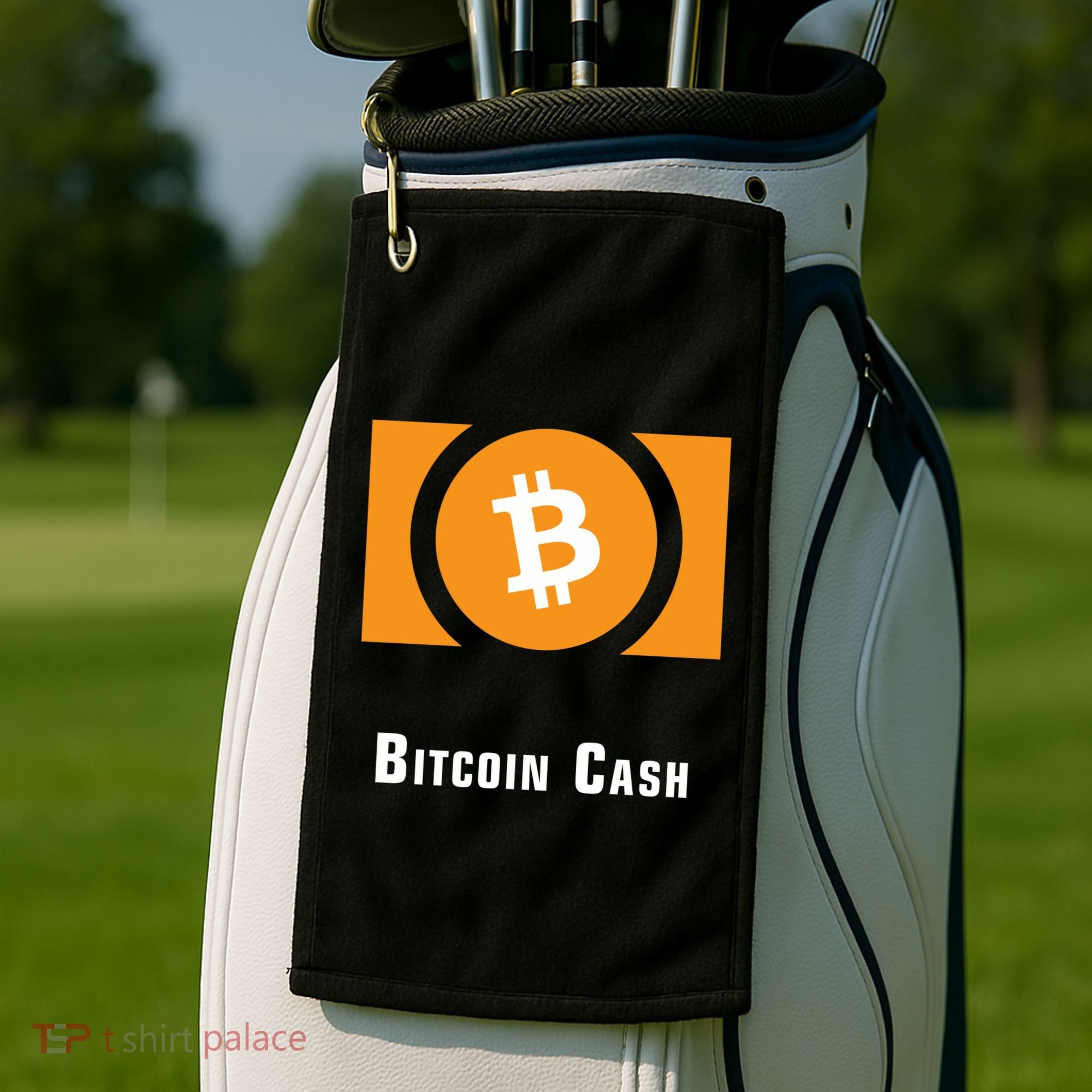 Bitcoin Cash Classic Golf Towel