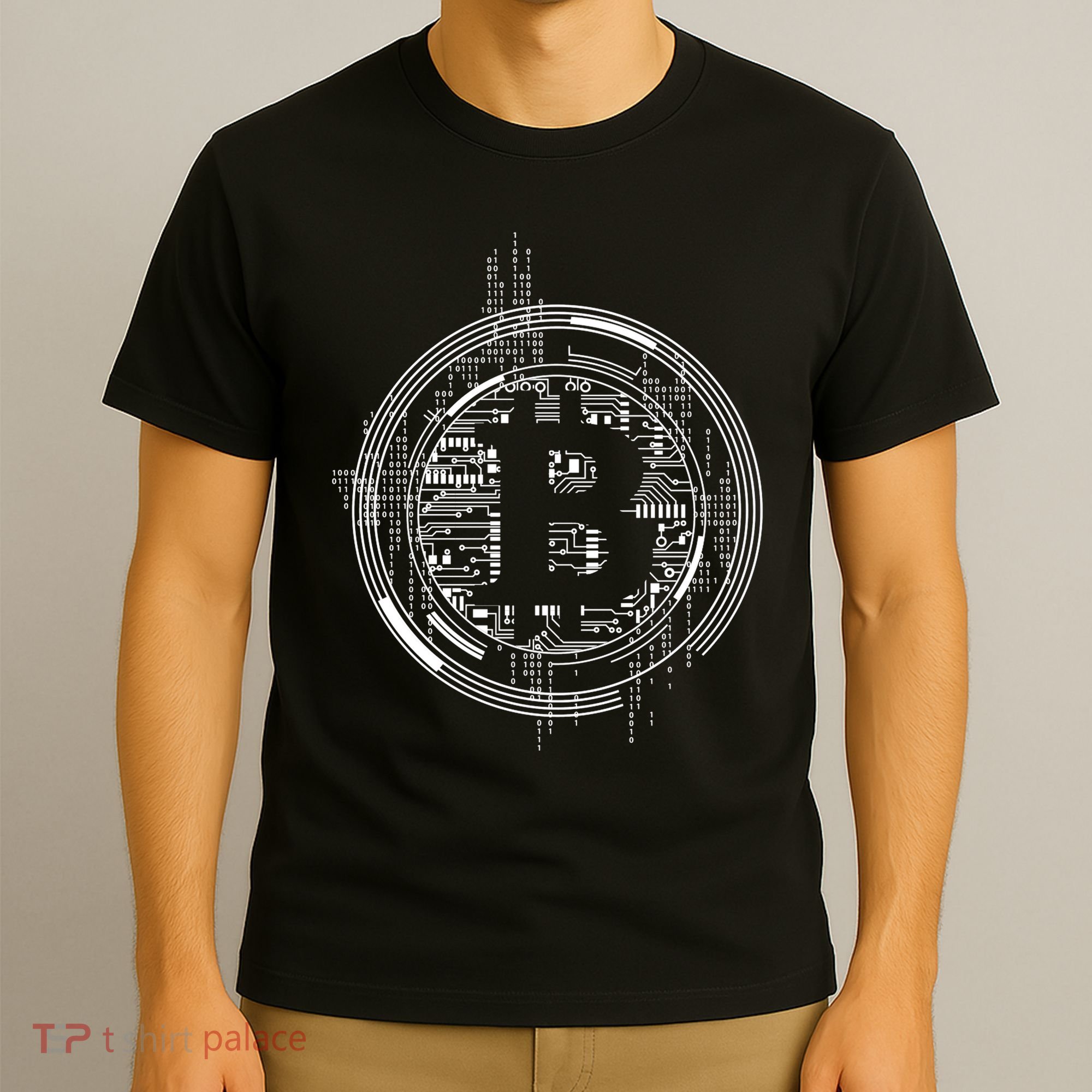 Bitcoin Chip Logo T-Shirt
