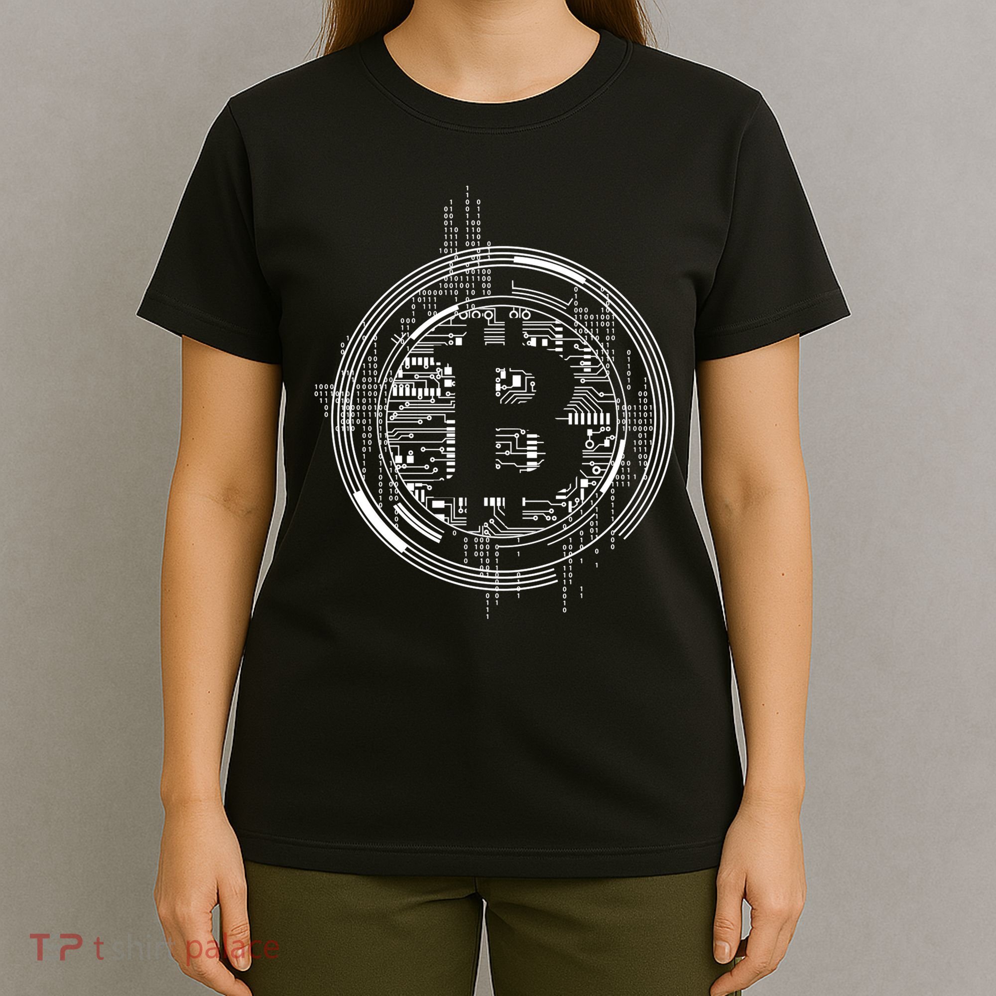 Bitcoin Chip Logo T-Shirt