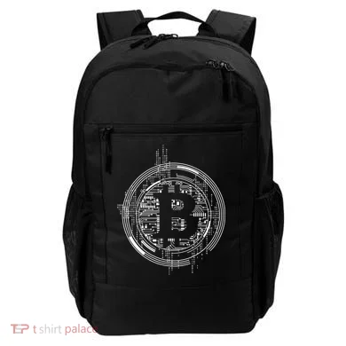 Bitcoin Chip Logo Backpack
