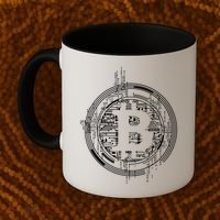 Bitcoin Chip Logo Coffee Mug thumb 2