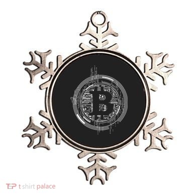 Bitcoin Chip Logo Ornament